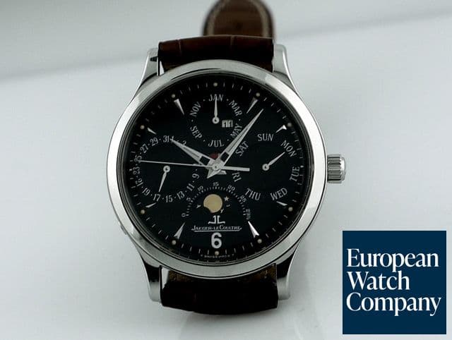Image of Jaeger LeCoultre Master Perpetual Steel Black