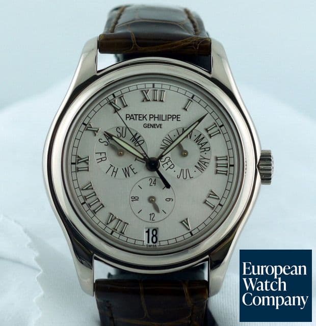 Image of Patek Philippe Annual Calendar 5035 WG Silver 