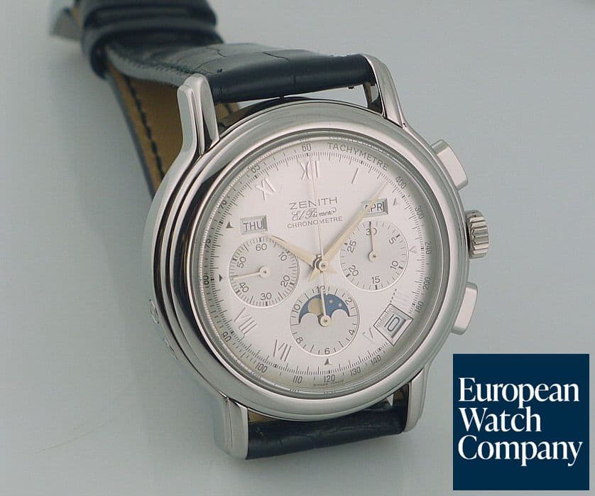 Image of Zenith Chronomaster El Primero Moon 
SS/Strap