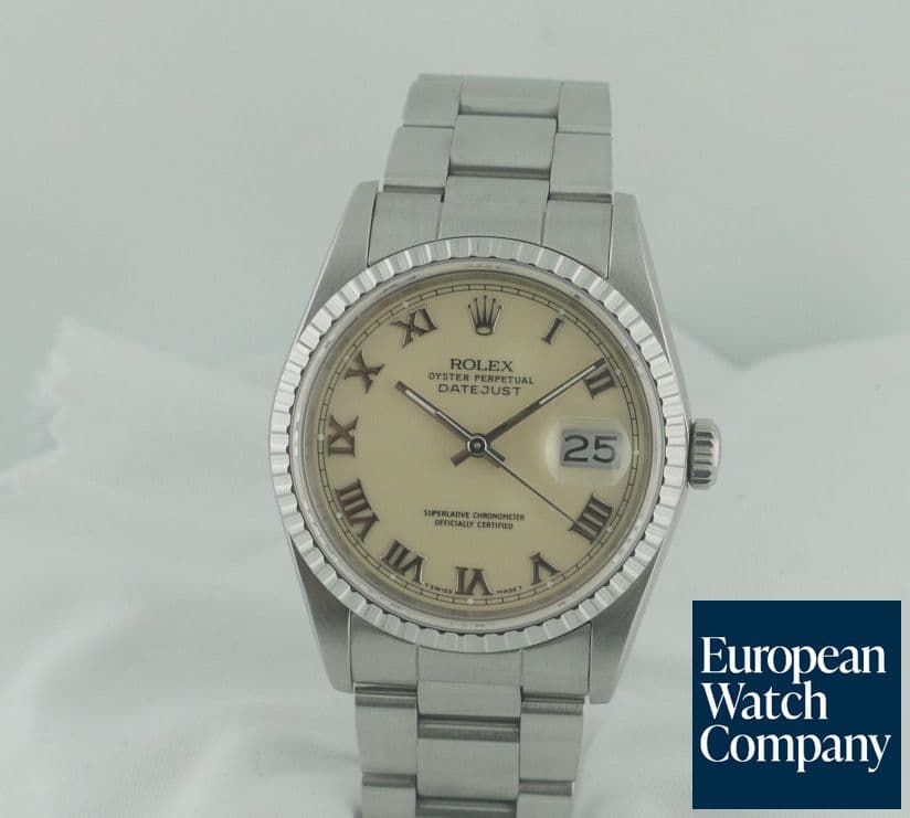 Image of Rolex Datejust Ivory Dial SS/SS