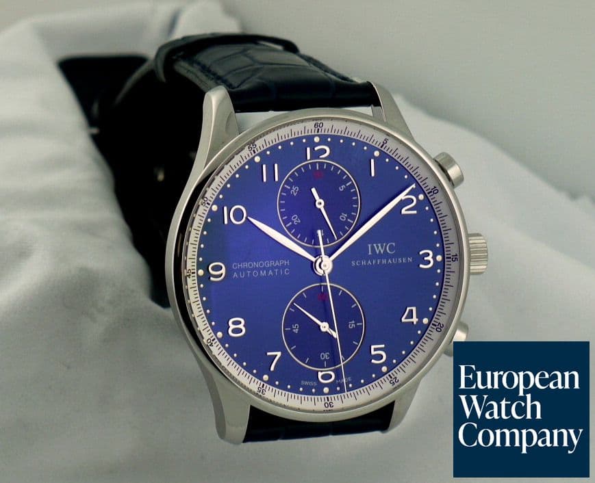 Image of IWC Portugieser Chrono Blue