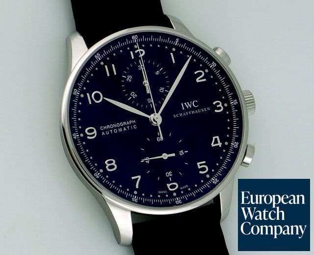 Image of IWC Portugieser Black Dial
Black Subdials
