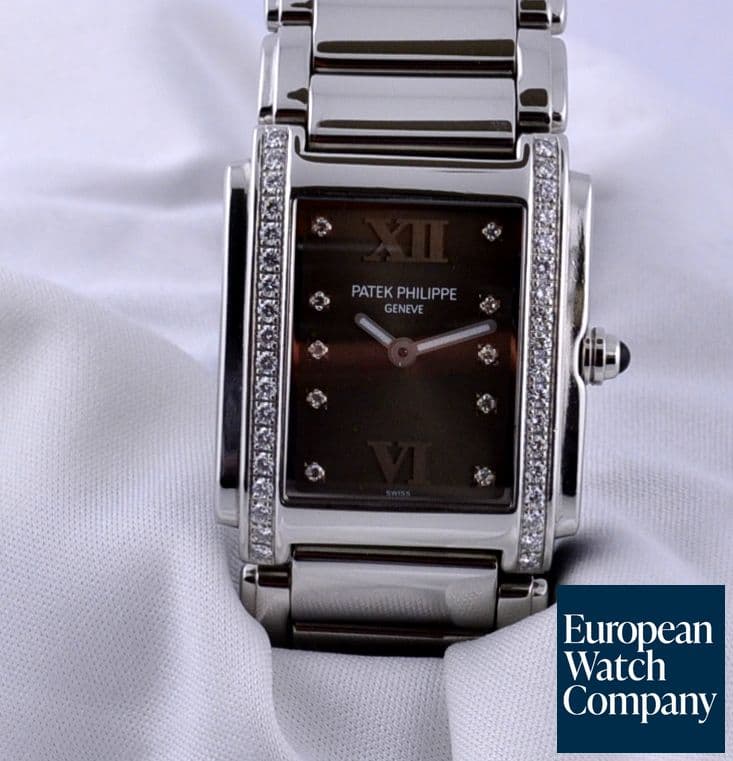 Image of Patek Philippe Twenty-4 4910 SS/SS Gray