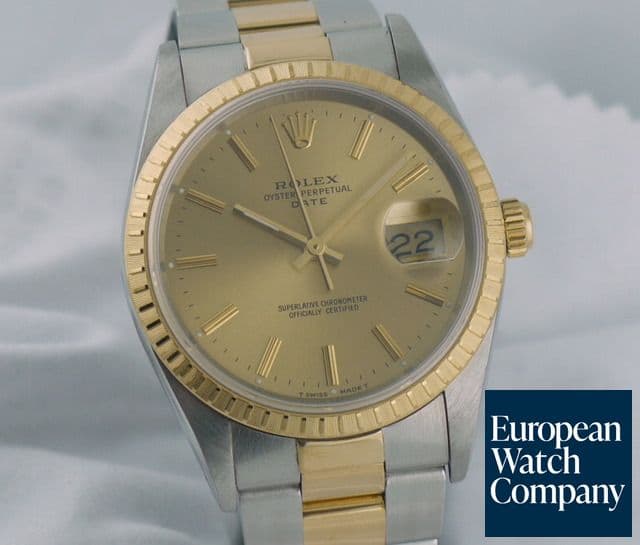 Image of Rolex Oyster Date 2 Tone