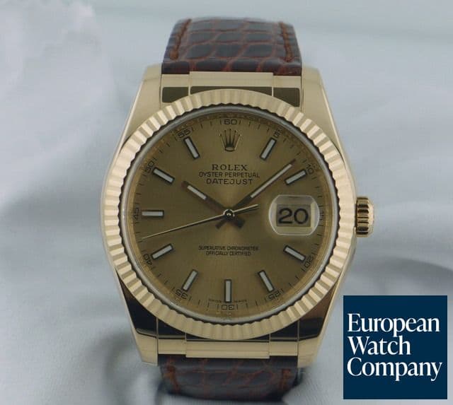 Image of Rolex Datejust YG Gold Dial
