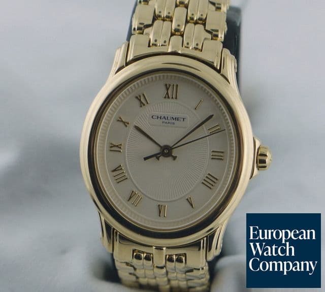 Image of Chaumet Ladys Oval Shaped 18K YG / YG 