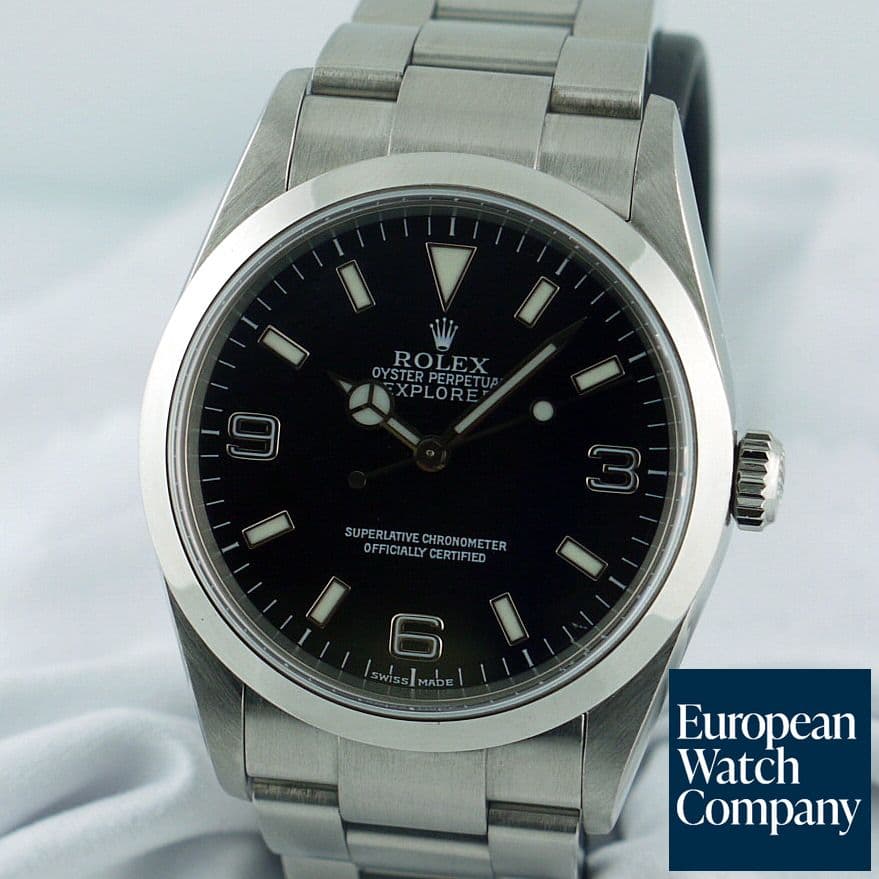 Image of Rolex Explorer I Black


