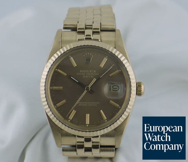 Image of Rolex Oyster Perpetual Date YG/YG