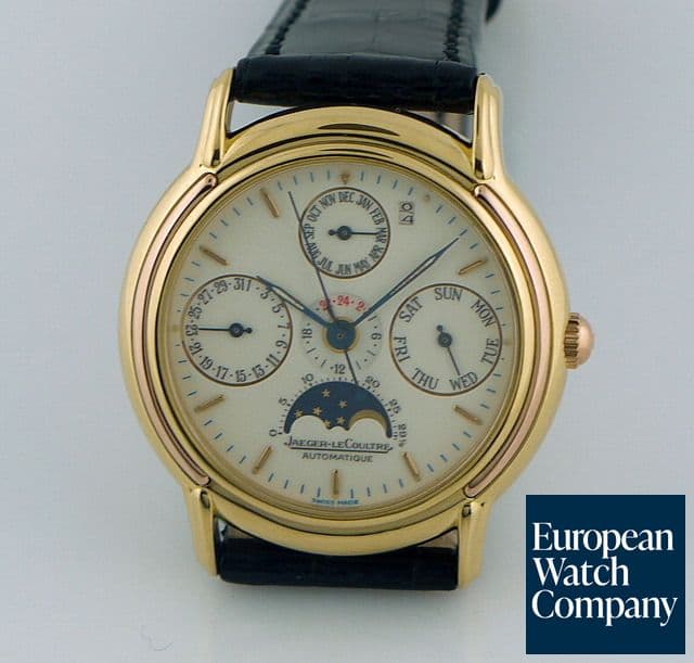 Image of Jaeger LeCoultre Quantieme Perpetual Odysseus YG RG/Enamel
