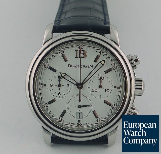 Image of Blancpain 2185 SS White Dial