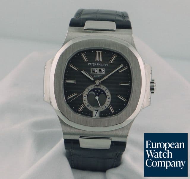 Image of Patek Philippe Annual Calendar
 Nautilus 5726 SS/Strap