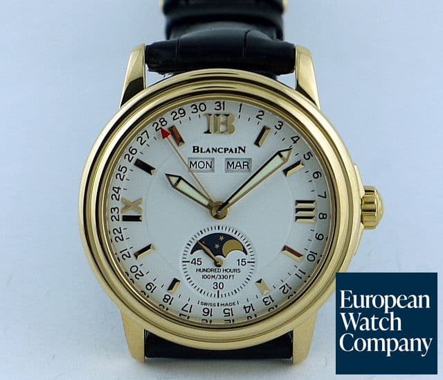 Image of Blancpain 2100 Triple Date Moon YG