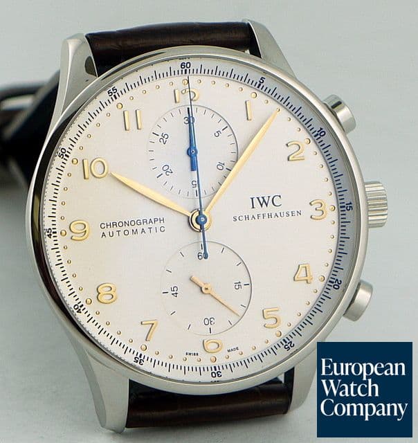 Image of IWC Portugieser Chrono Steel White