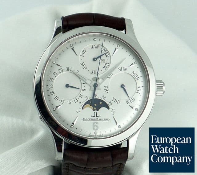 Image of Jaeger LeCoultre Master Perpetual Steel Silver