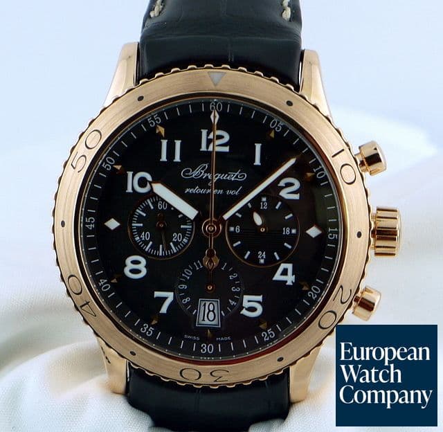 Image of Breguet Type XXI Flyback RG/Strap