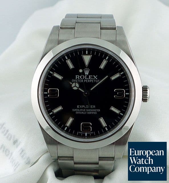 Image of Rolex NEW Explorer I Black


