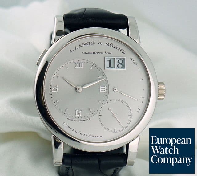 Image of A. Lange and Sohne Lange 1 Platinum Silver Dial