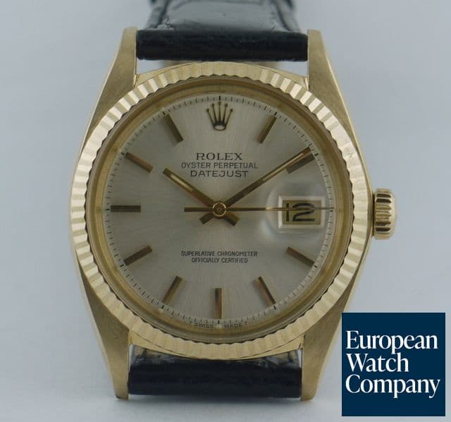 Image of Rolex Datejust YG Silver Dial Strap (1979)