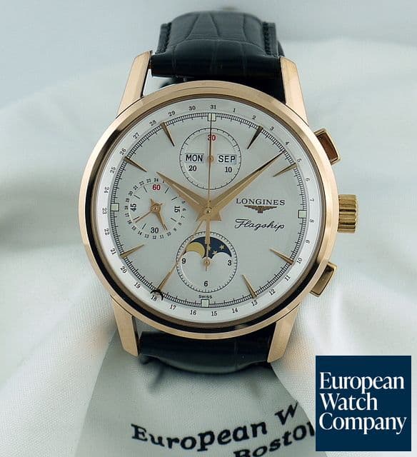 Image of Longines Flagship Heritage
Chrono Complete Calendar 

