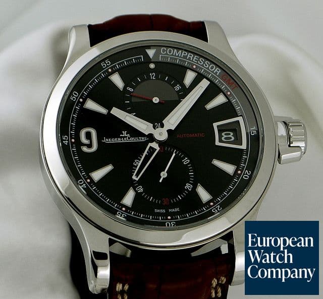 Image of Jaeger LeCoultre Master Compressor GMT 
Steel