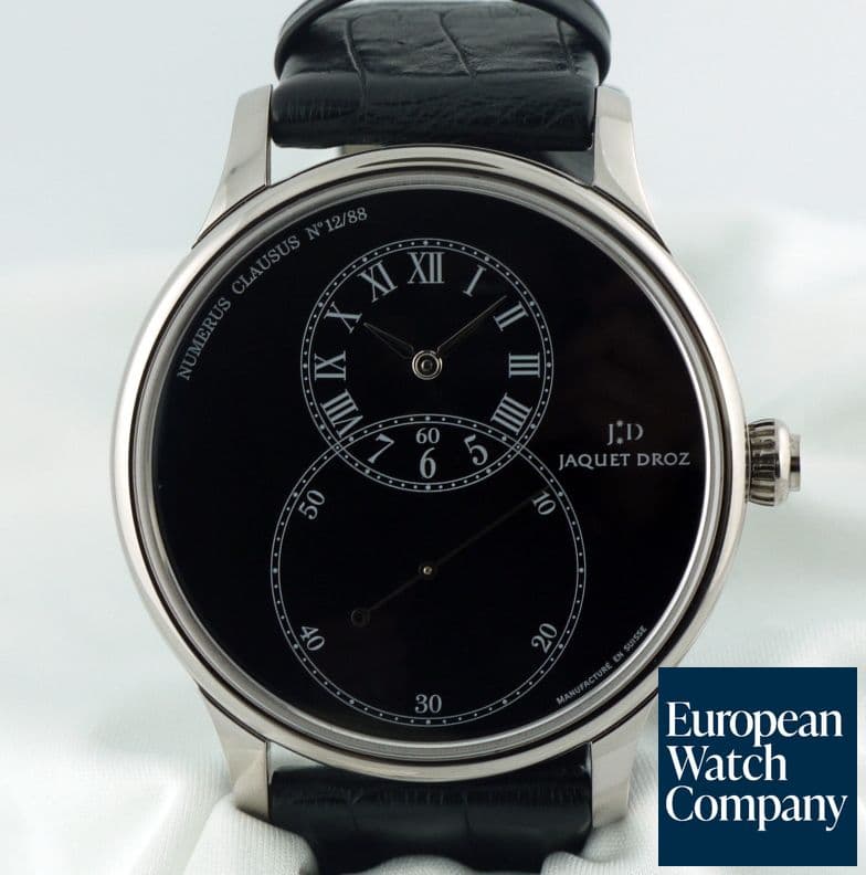 Image of Jaquet Droz Grande Seconde White Gold Black Dial