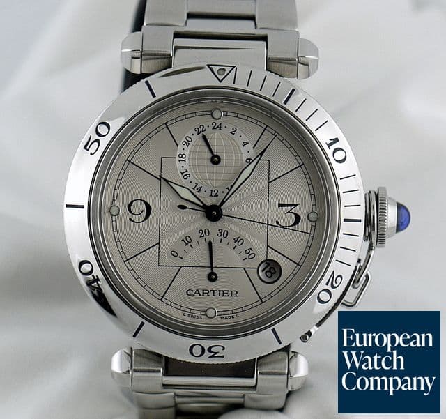Image of Cartier Pasha Power Reserve GMT SS/SS