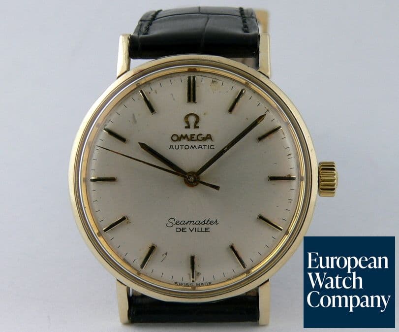 Image of Omega Seamaster De Ville 14K Yellow Gold