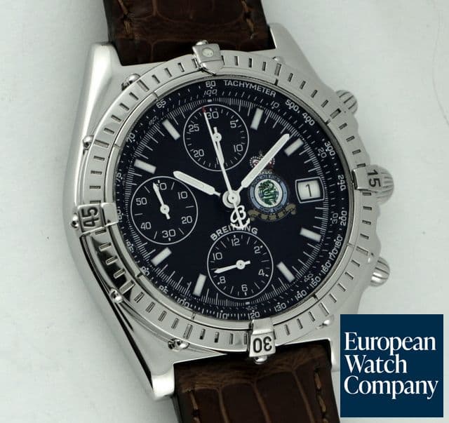 Image of Breitling Chronomat Air Force Steel Black Dial
