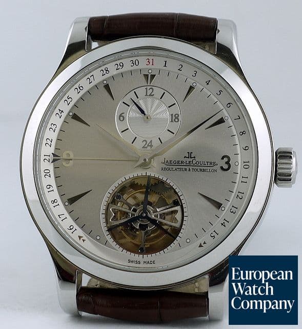 Image of Jaeger LeCoultre Master Tourbillon Steel