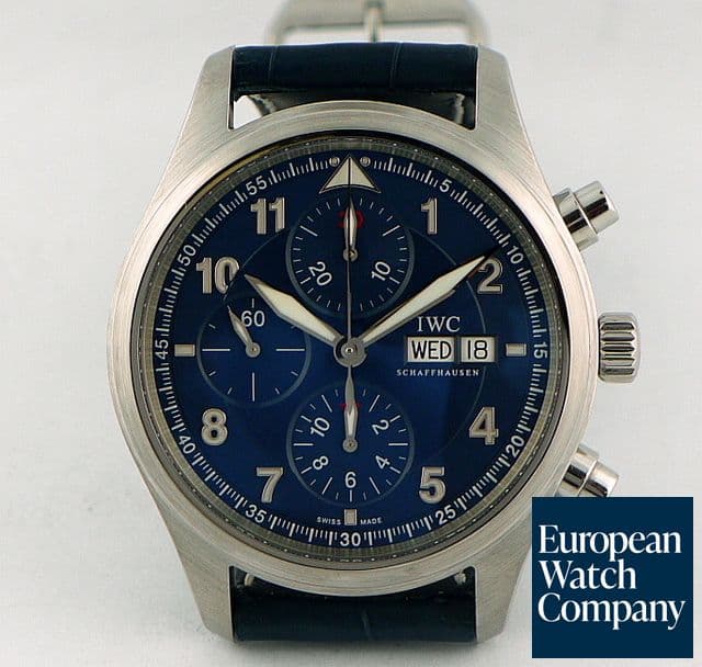 Image of IWC Fliegerchronograph Blue Ltd. Edition