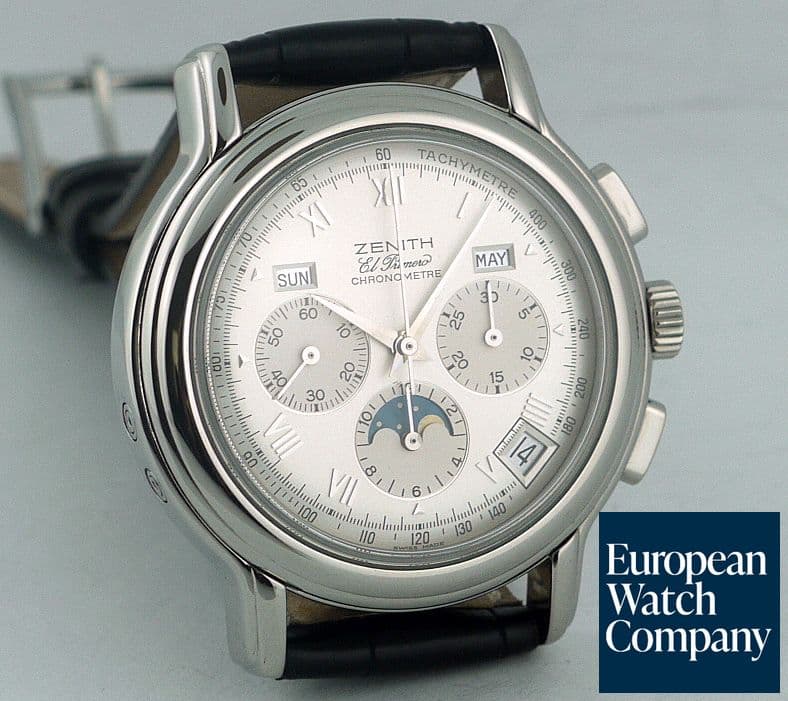 Image of Zenith Chronomaster El Primero Moon 
SS/Strap