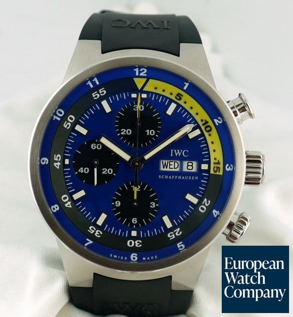 Image of IWC Aquatimer Cousteau Divers
Blue/Blue Ltd