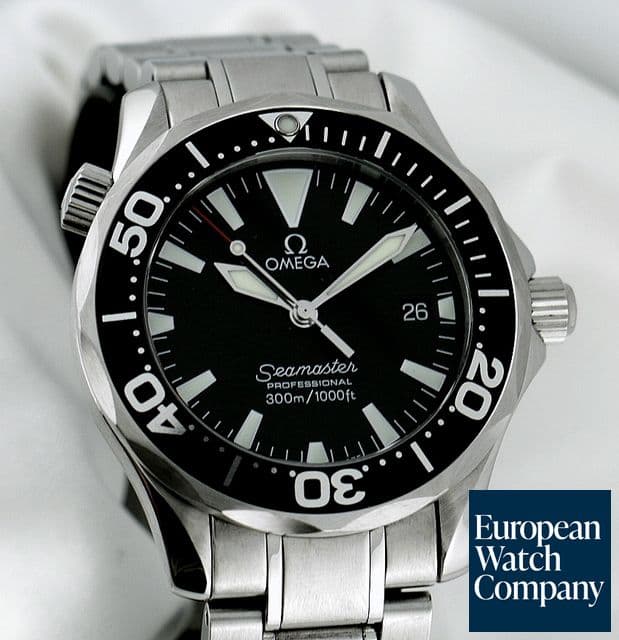 Image of Omega Seamaster Black Dial Quartz