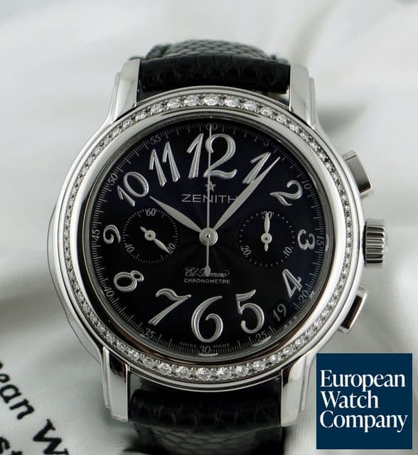 Image of Zenith Chronomaster Star El Primero
Diamond Bezel
Black Dial
