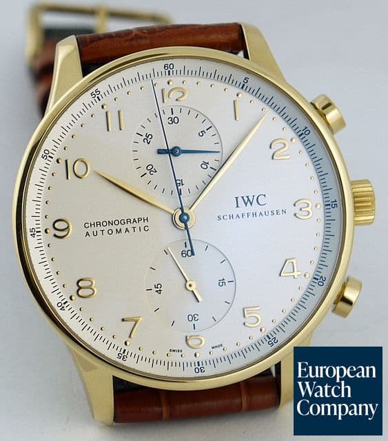 Image of IWC Portugieser Chronograph Yellow 