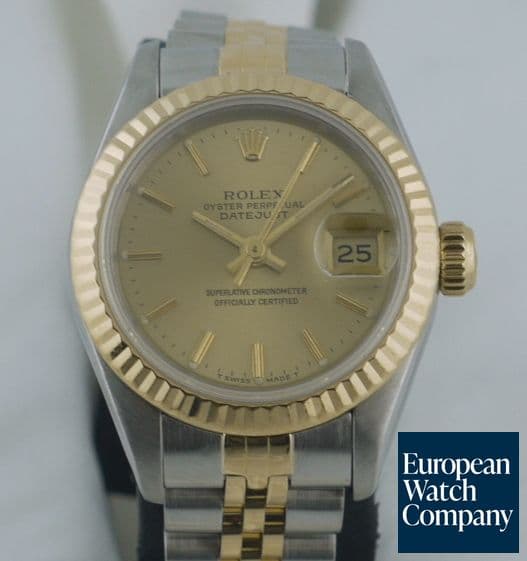 Image of Rolex Lady Datejust 2T with Champagne Dial
 