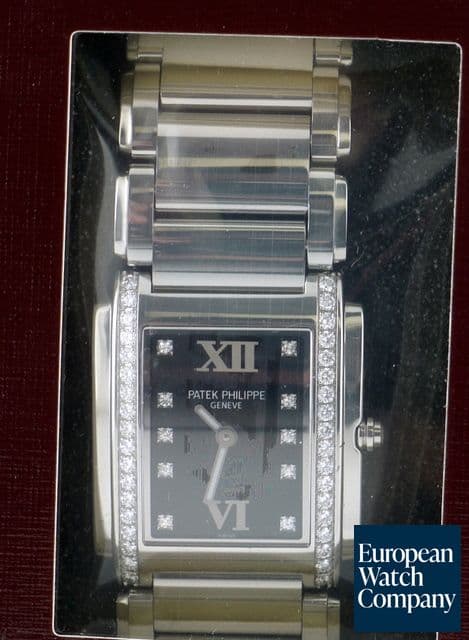 Image of Patek Philippe Twenty-4 4910 SS/SS Black