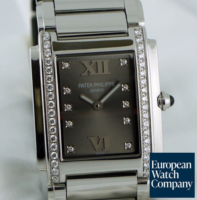 Image of Patek Philippe Twenty-4 4910 SS/SS Gray