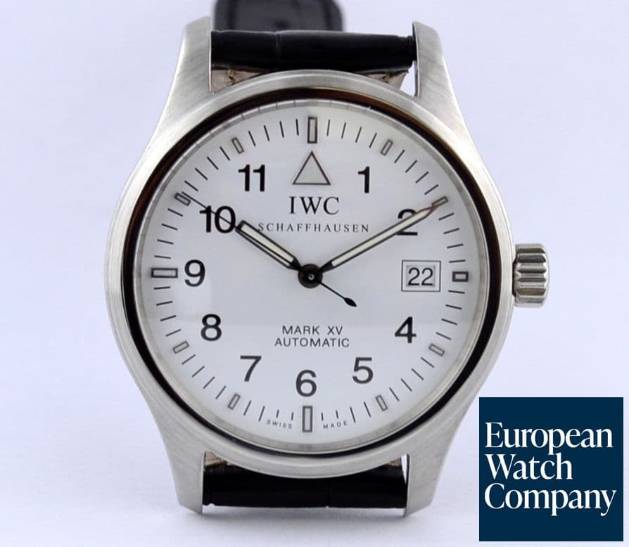 Image of IWC Mark XV White Dial SS/Strap