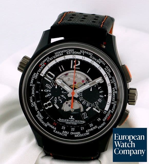 Image of Jaeger LeCoultre AMVOX5 World Chonograph Racing Ceramic/Titanium 