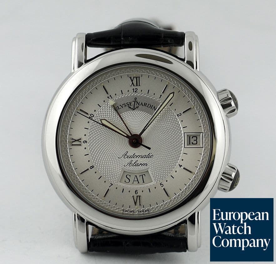 Image of Ulysse Nardin San Marco Alarm steel/strap