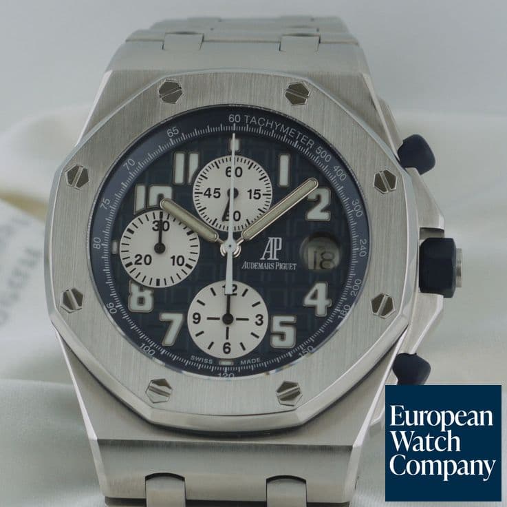 Image of Audemars Piguet Royal Oak Offshore SS/SS Blue