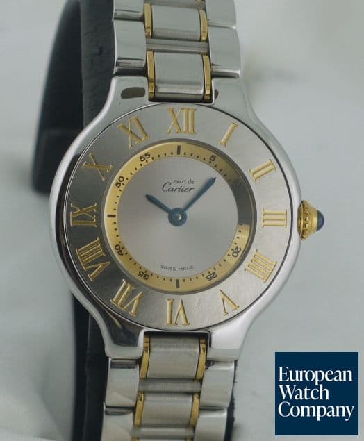 Image of Cartier Must 21 Lady's 2 Tone 