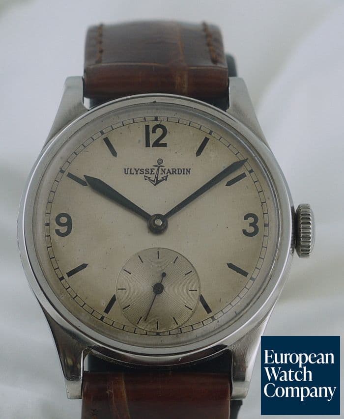 Image of Ulysse Nardin Vintage stainless steel 