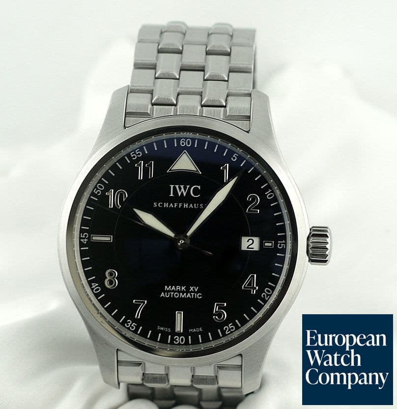 Image of IWC Mark XV Spitfire SS/SS Black