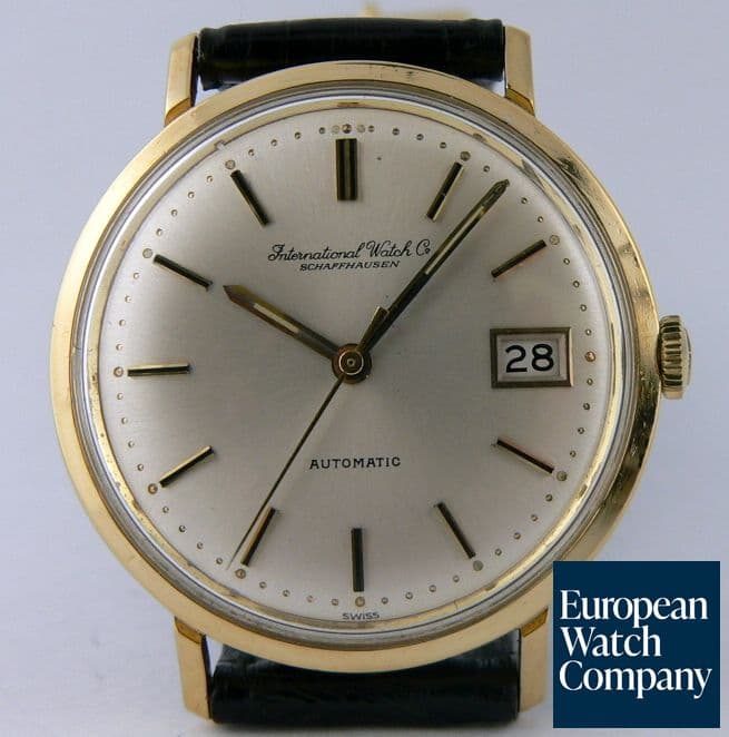 Image of IWC YG Auto Gold Dial Pellaton