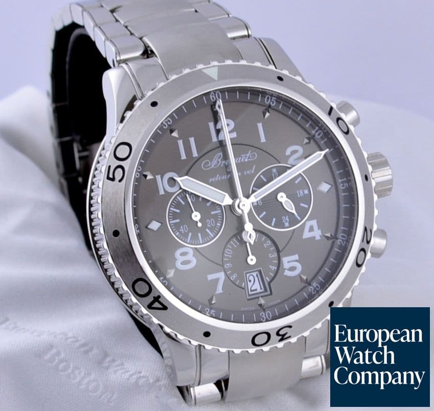 Image of Breguet Type XXI Flyback SS/SS





