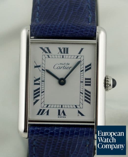 Image of Cartier Tank Must de Cartier Sterling Silver Quartz