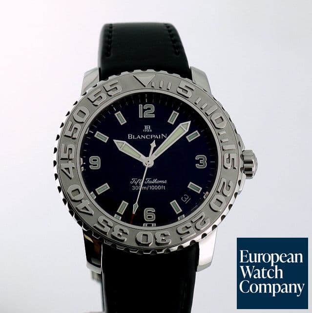 Image of Blancpain Fifty Fathoms Trilogy Collection SS/Rubber