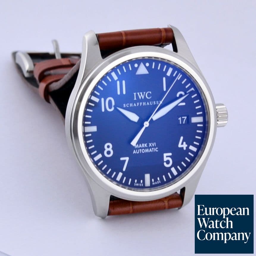 Image of IWC Mark XVI Black SS/Strap 